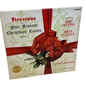 Firestone Your Favorite Christmas Carols, Vol. 2 (Vinyl, 1963) Forrell & Thomas